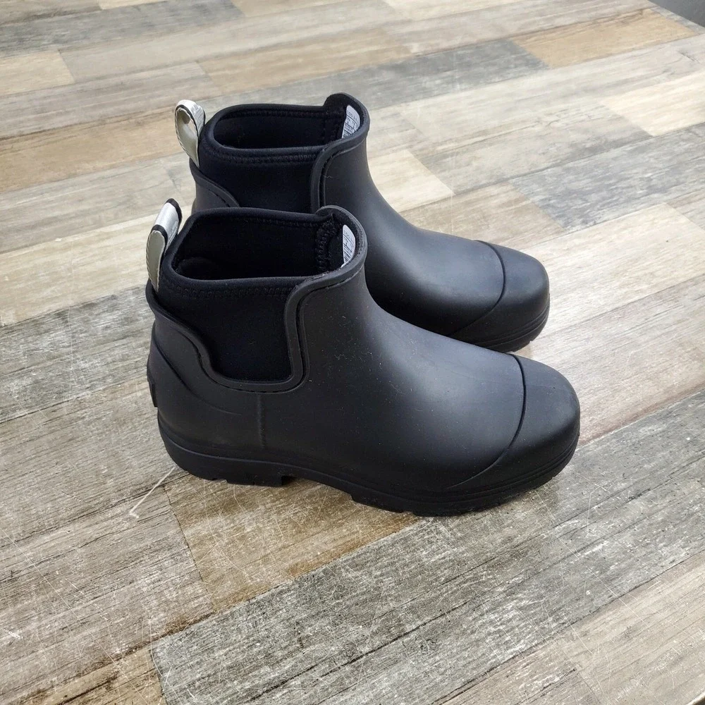 UGG Womens Droplet‎ Boots Womens Sz 5 Rainboots Ankle Rain Boot 1130831 NEW NWOB